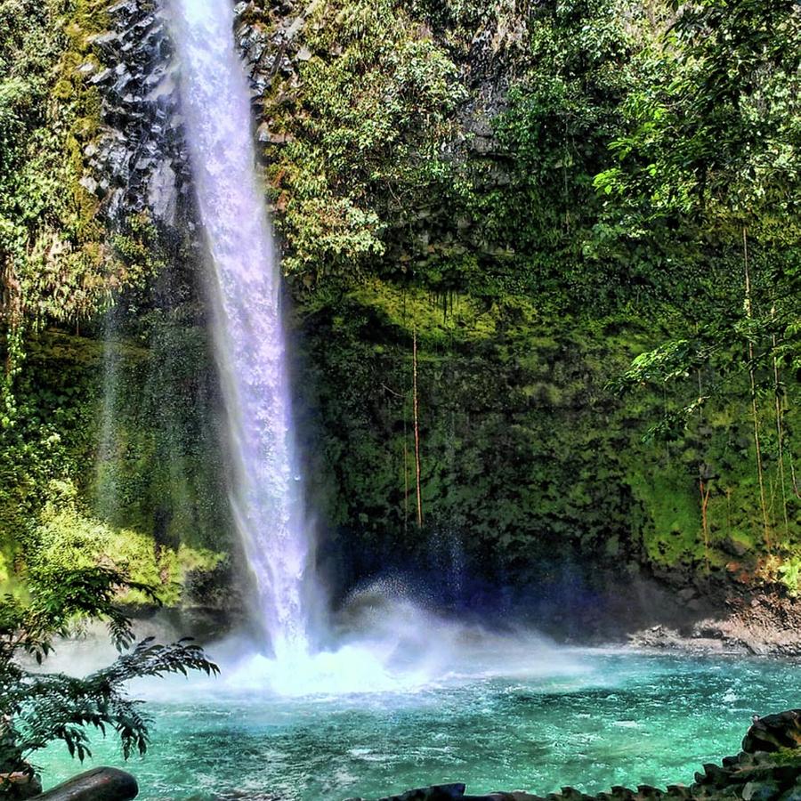 Costa Rica Waterfall Photograph by Cindy Boyd | Pixels