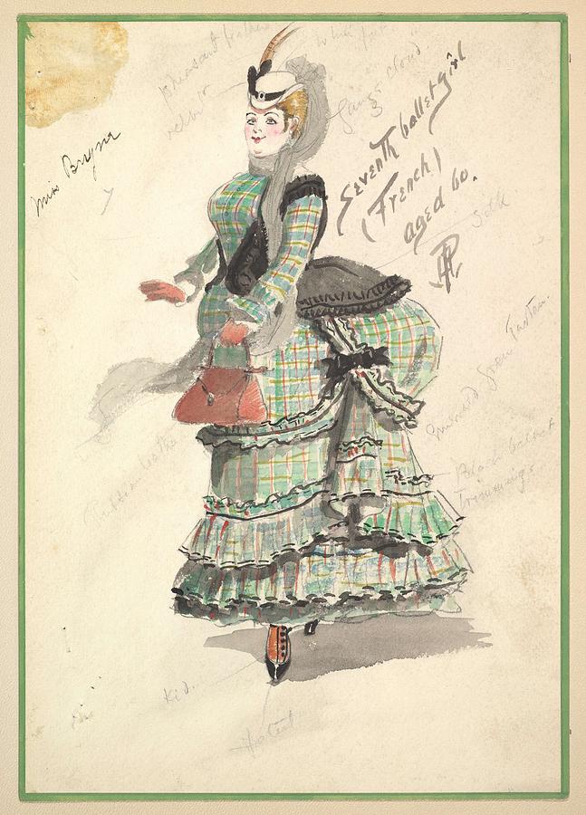 Costume Design for Seventh Ballet Girl French Aged 60 Percy Anderson ...