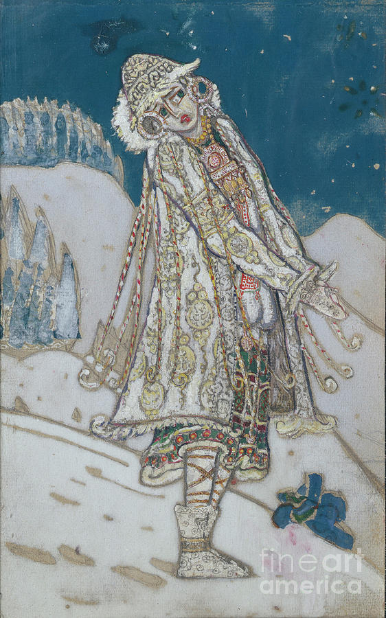 Costume Design For The Theatre Play Drawing by Heritage Images