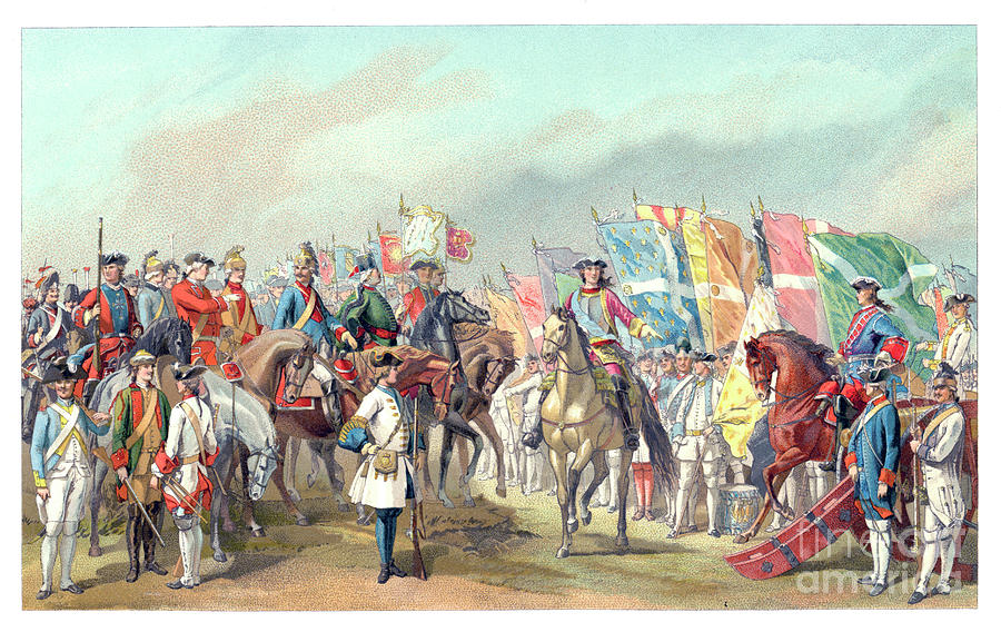 Costumes Of The French Army Drawing by Print Collector