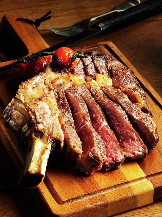 Cote De Boeuf, Sliced Photograph By Huw Jones 