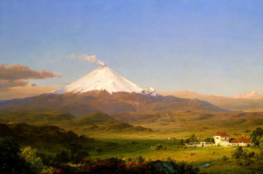 Cotopaxi 2 - Digital Remastered Edition Painting by Frederic Edwin ...