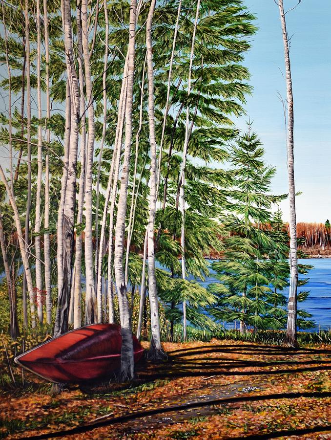 Cottage Country Painting by Marilyn McNish