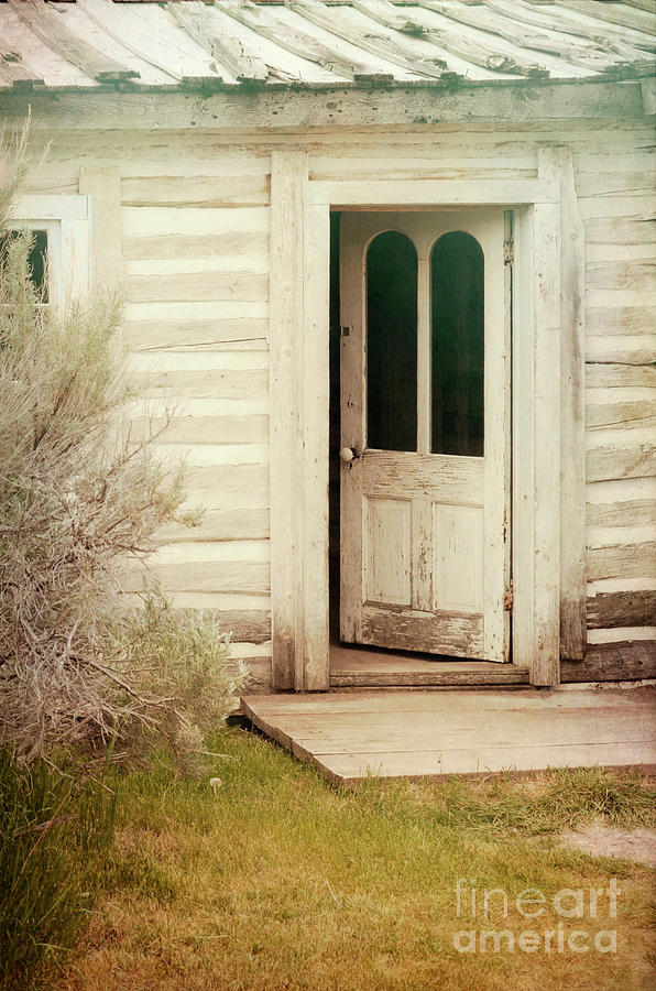 Cottage Door Open Photograph by Jill Battaglia