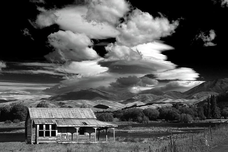Cottage with Big Sky by Nareeta Martin Cottage with Big Sky by Nareeta Martin