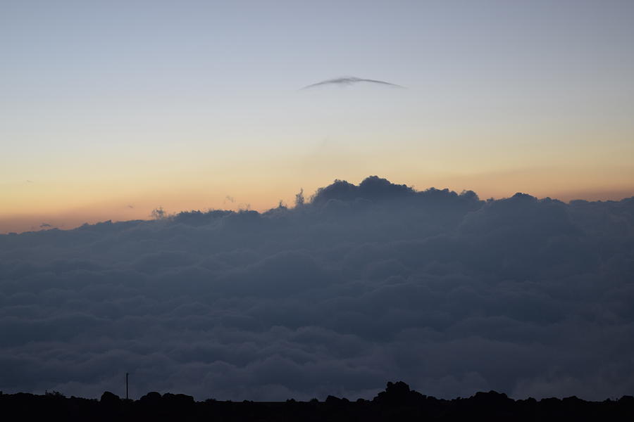 Cotton Clouds,Haleakala Summit, Maui Photograph by Bnte Creations