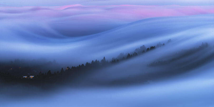 Sunset Photograph - Cotton Candy Hill by Andy Wu