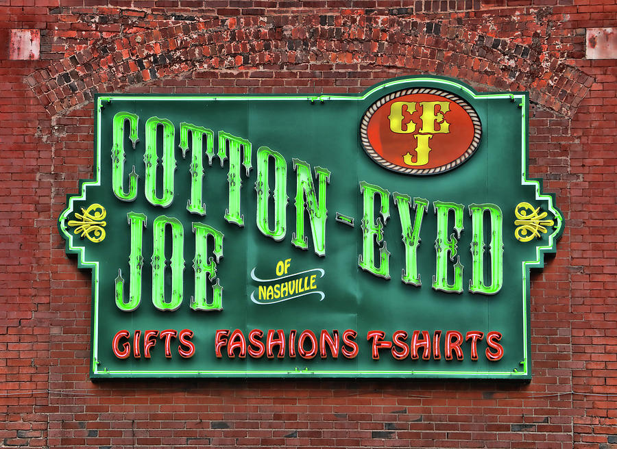 Cotton Eyed Joe - Nashville Photograph by Allen Beatty