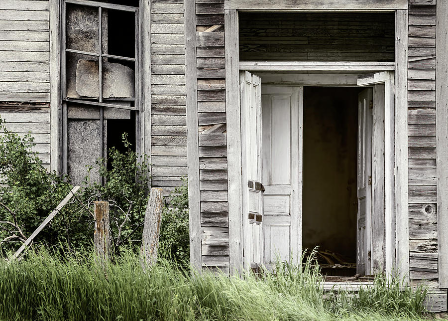 Cottonwood Church Door Photograph by Joan Carroll