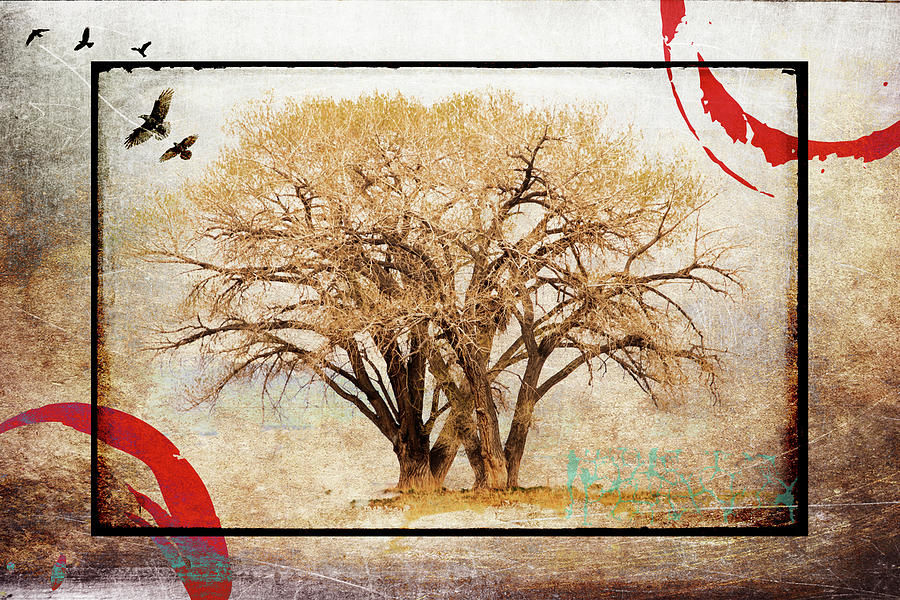 Animal Mixed Media - Cottonwood Tree Part 06 by Lightboxjournal