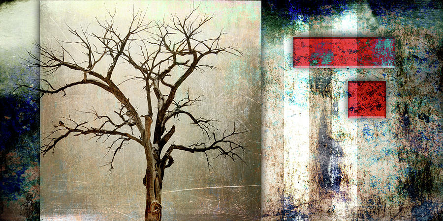 Cottonwood Trees Mixed Media - Cottonwood Tree Part 12 by Lightboxjournal