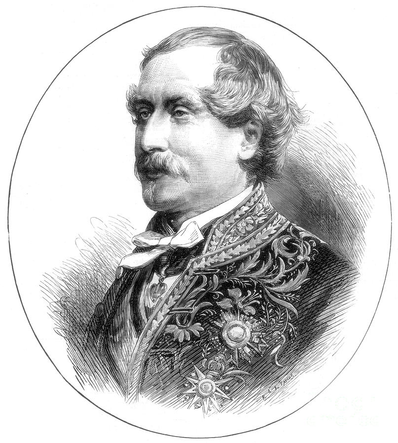 Count De Jarnac, French Ambassador Drawing by Print Collector