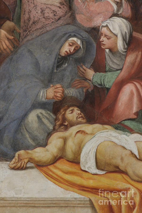 Counterfaccata, Il Pordenone, Deposition Painting by Giovanni Antonio Pordenone
