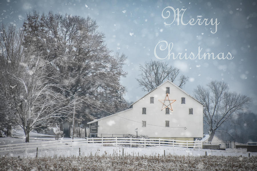 Country Christmas Photograph by Michelle Wittensoldner