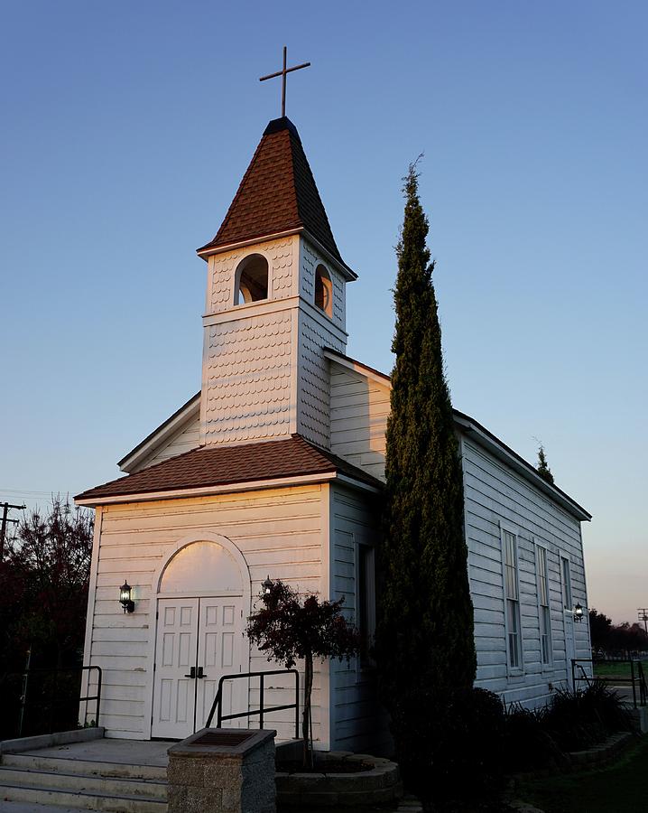 Methodist Church 1870s Farmersville Photograph by Brett Harvey