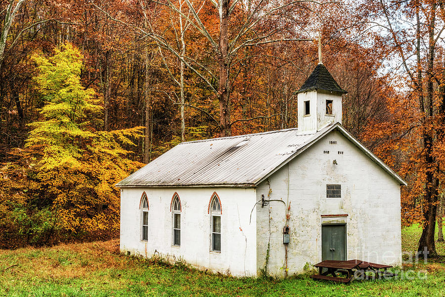 Country Church For Sale Photograph by Thomas R Fletcher
