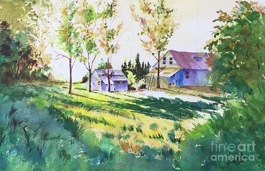 Country farm by George Jacob Country farm by George Jacob