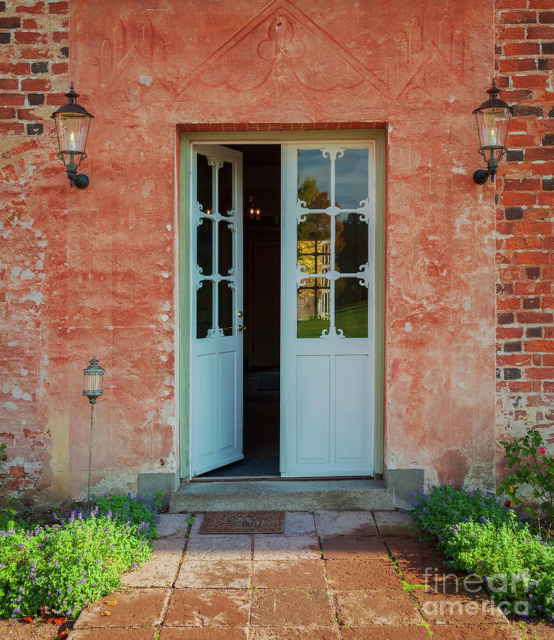 Country house garden door Photograph by Sophie McAulay