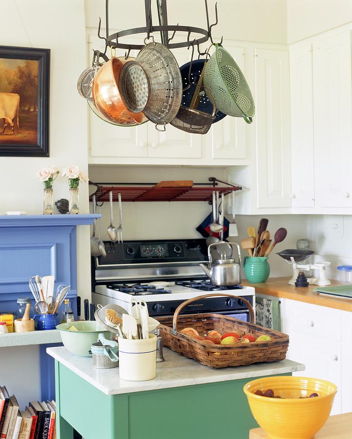 Country Kitchen Photograph by Evan Sklar