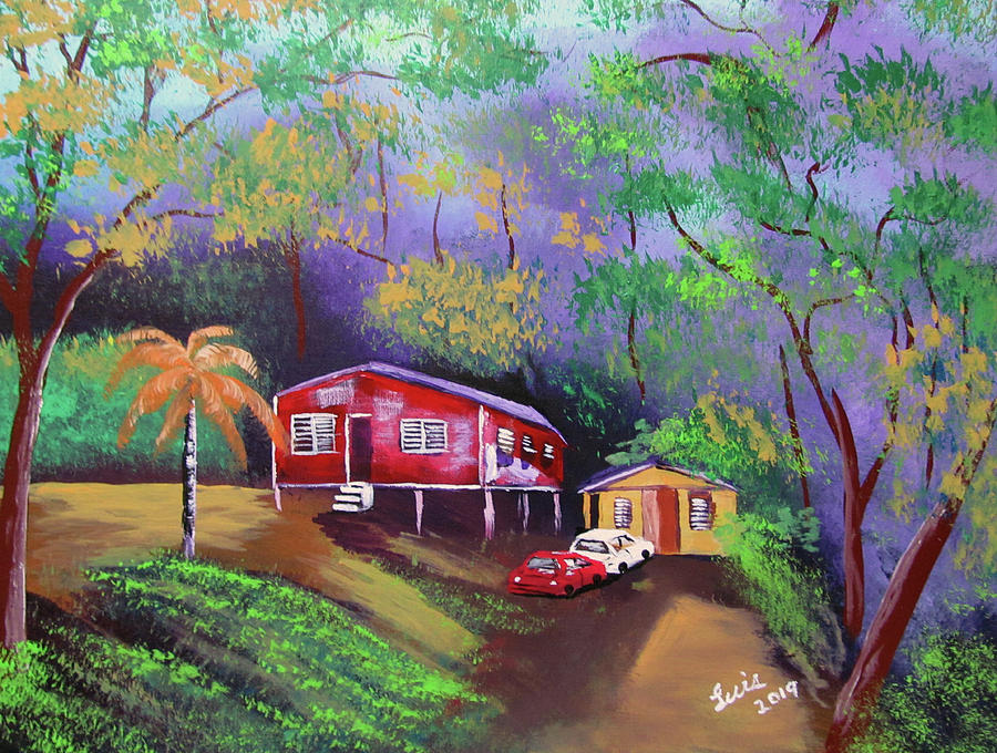 Country Living Painting by Luis F Rodriguez