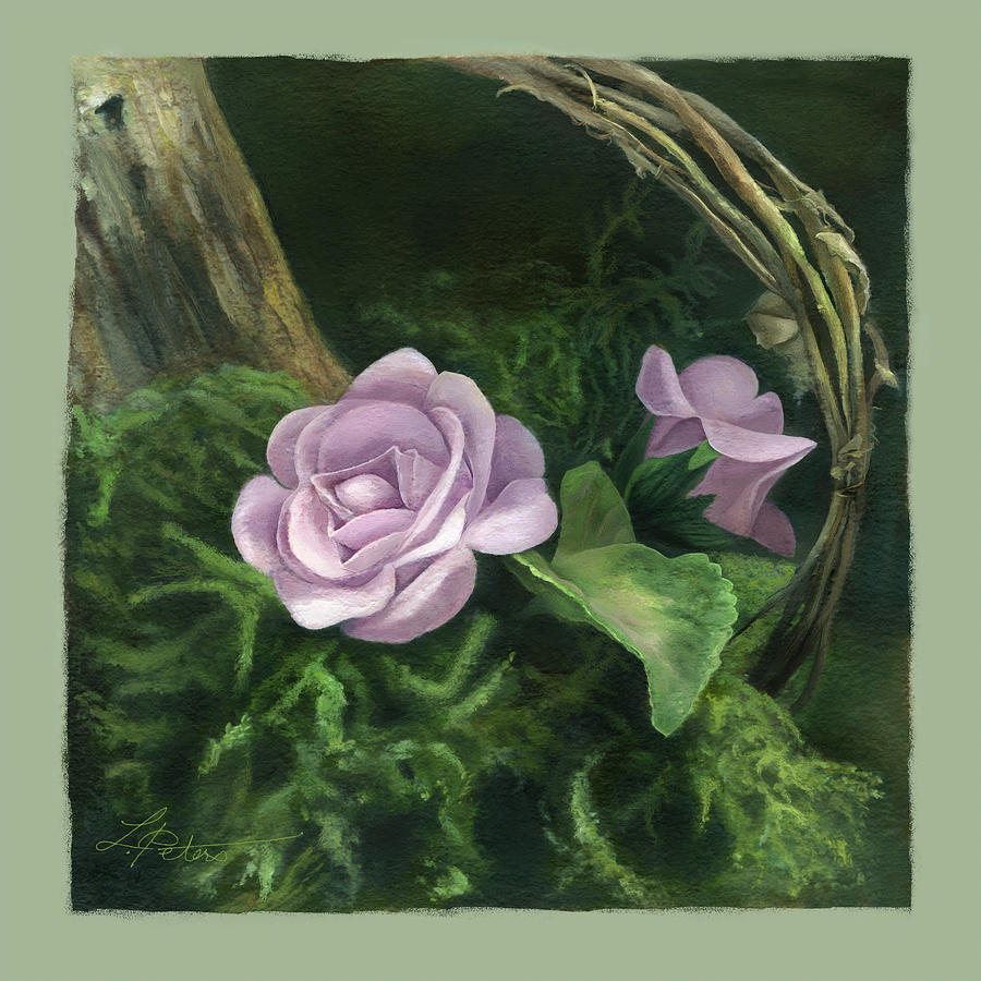 Flower Painting - Country Rose by Art And A Little Magic