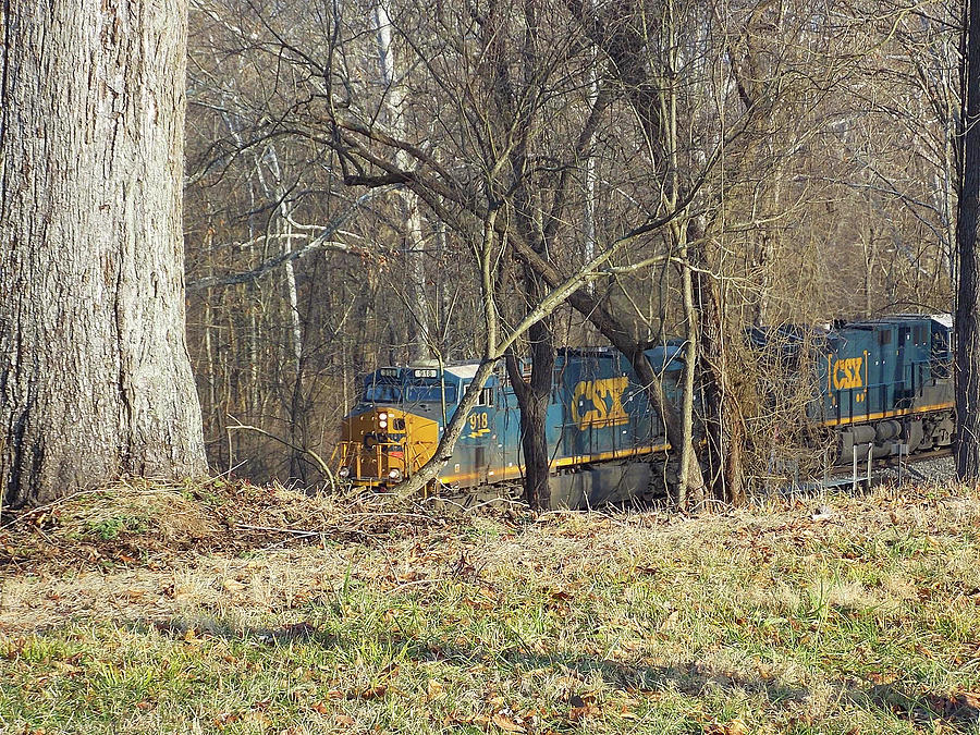 West Virginia Photograph - Country Train by Matthew Seufer West Virginia Photograph - Country Train by Matthew Seufer