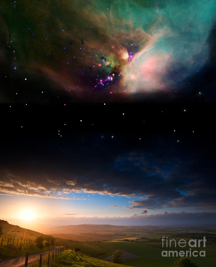 Atmosphere Photograph - Countryside Sunset Landscape by Matt Gibson Atmosphere Photograph - Countryside Sunset Landscape by Matt Gibson