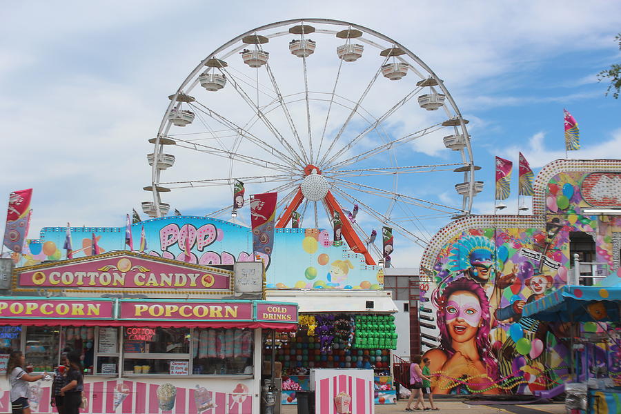 County Fair Photograph - County Fair by Callen Harty County Fair Photograph - County Fair by Callen Harty