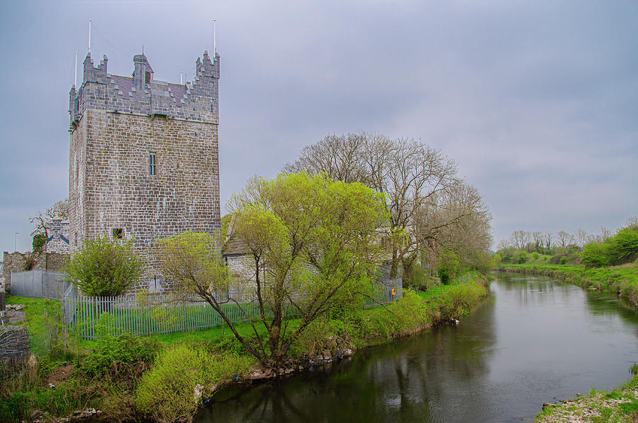 County Galway Ireland - Claregalway Castle Photograph by Bill Cannon
