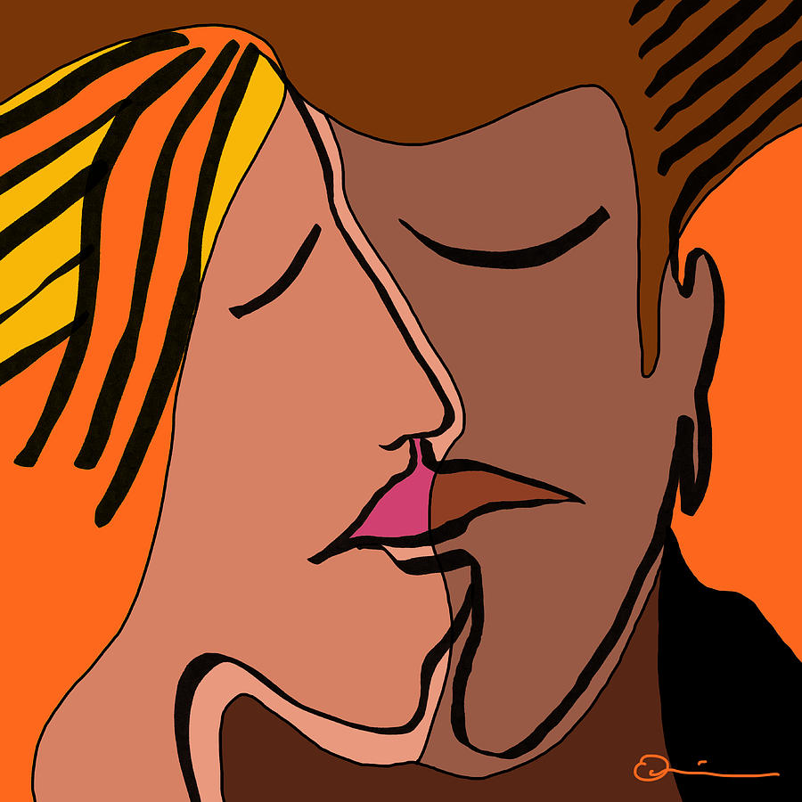Couple Digital Art by Jeffrey Quiros