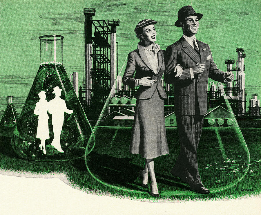 Couples In Chemistry Beakers Digital Art by Graphicaartis Couples In Chemistry Beakers Digital Art by Graphicaartis