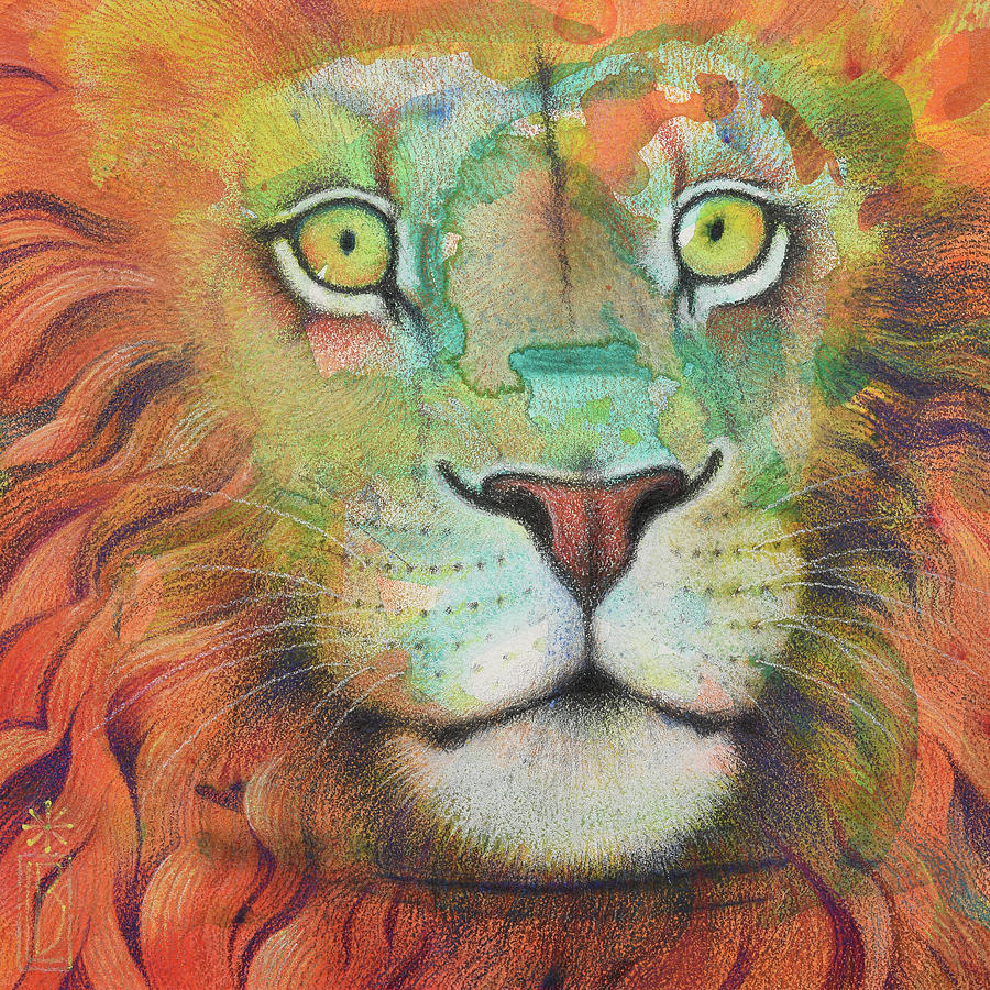 Courage Painting by Lynn Bywaters