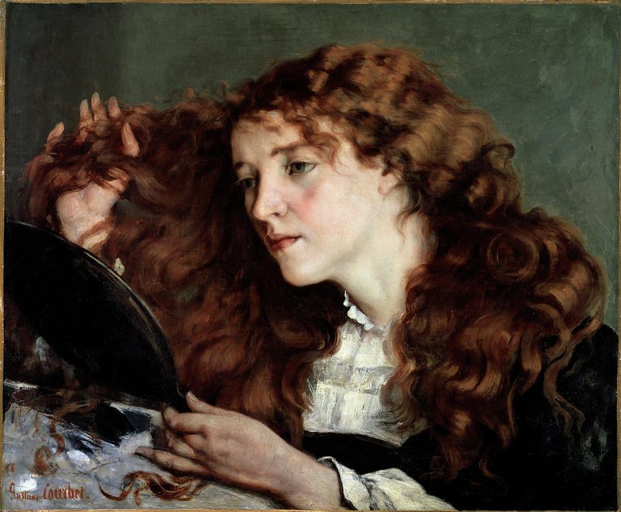 Courbet: Jo, 1866 Painting by Gustave Courbet