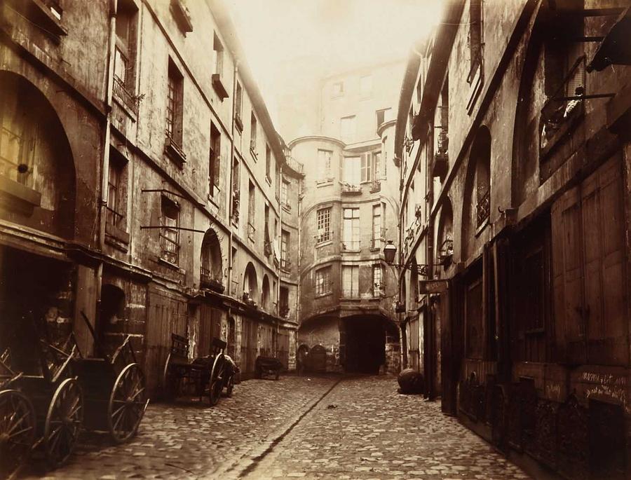 Cours du Dragon Eugene Atget French, 1857 1927 Painting by Celestial ...