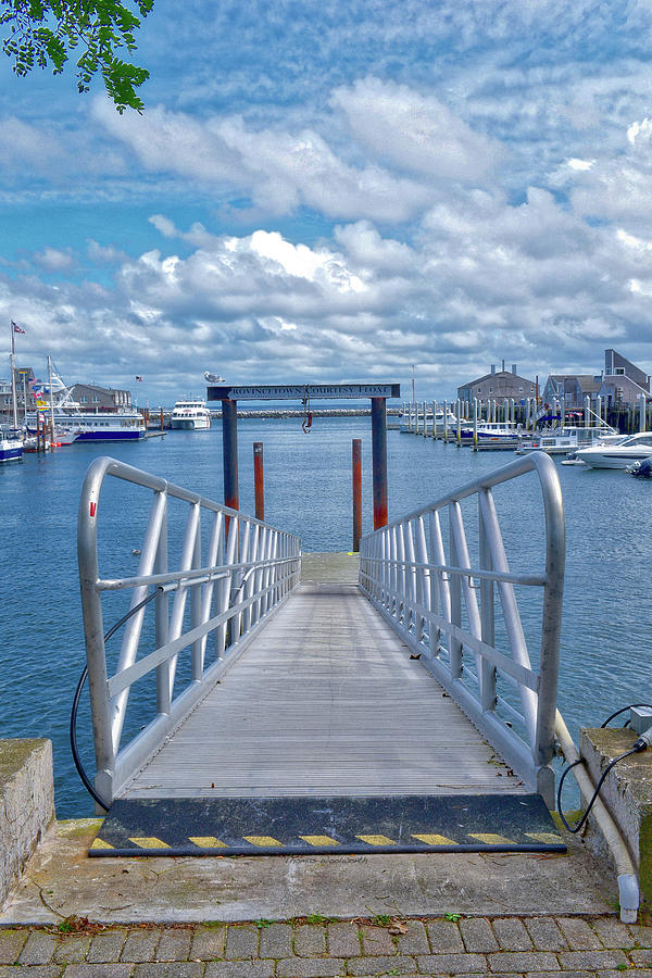 Courtesy Float Dock Provincetown Marina Cape Cod Massachusetts Vertical ...