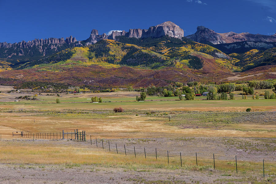 Courthouse Mountains And Chimney Rock Peak Photograph by James BO Insogna