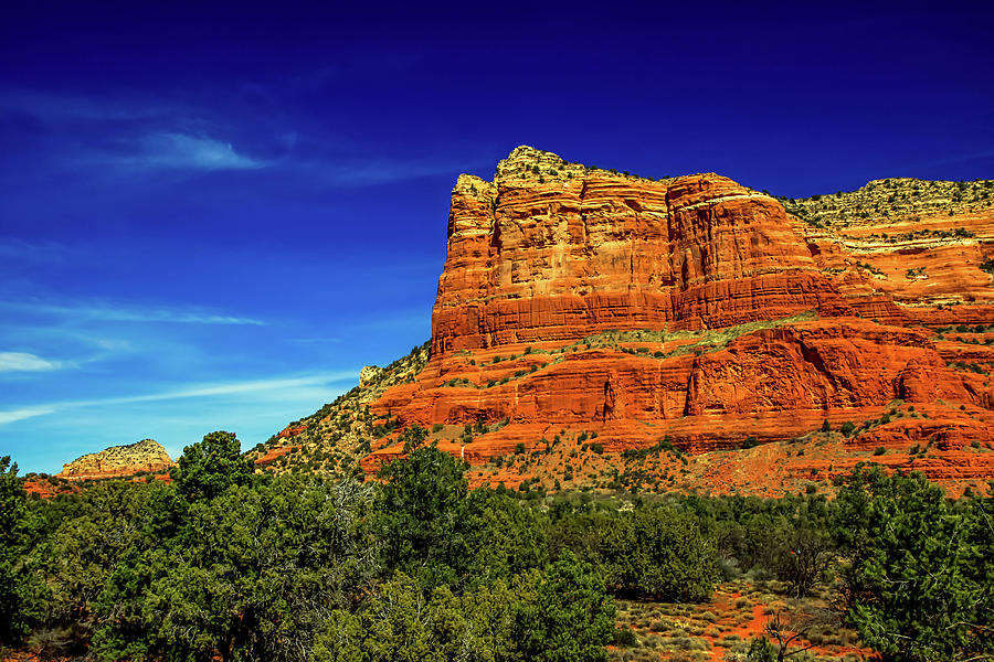 Courthouse Rock, Sedona Photograph by Dawn Richards