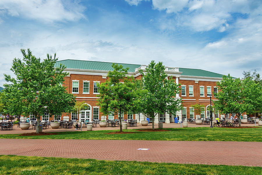 Courtyard Dining Hall at Western Carolina University Photograph by ...