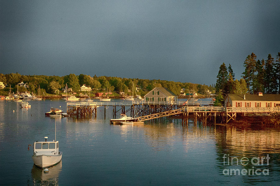 Cove at Dusk by Ruth H Curtis Cove at Dusk by Ruth H Curtis