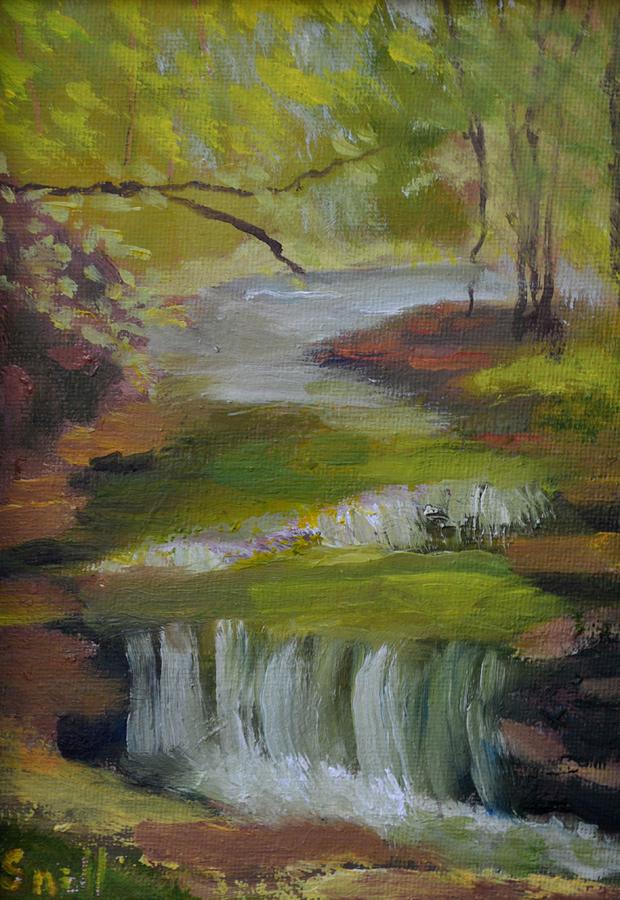 Landscape Painting - Cove Springs by Roger Snell Landscape Painting - Cove Springs by Roger Snell