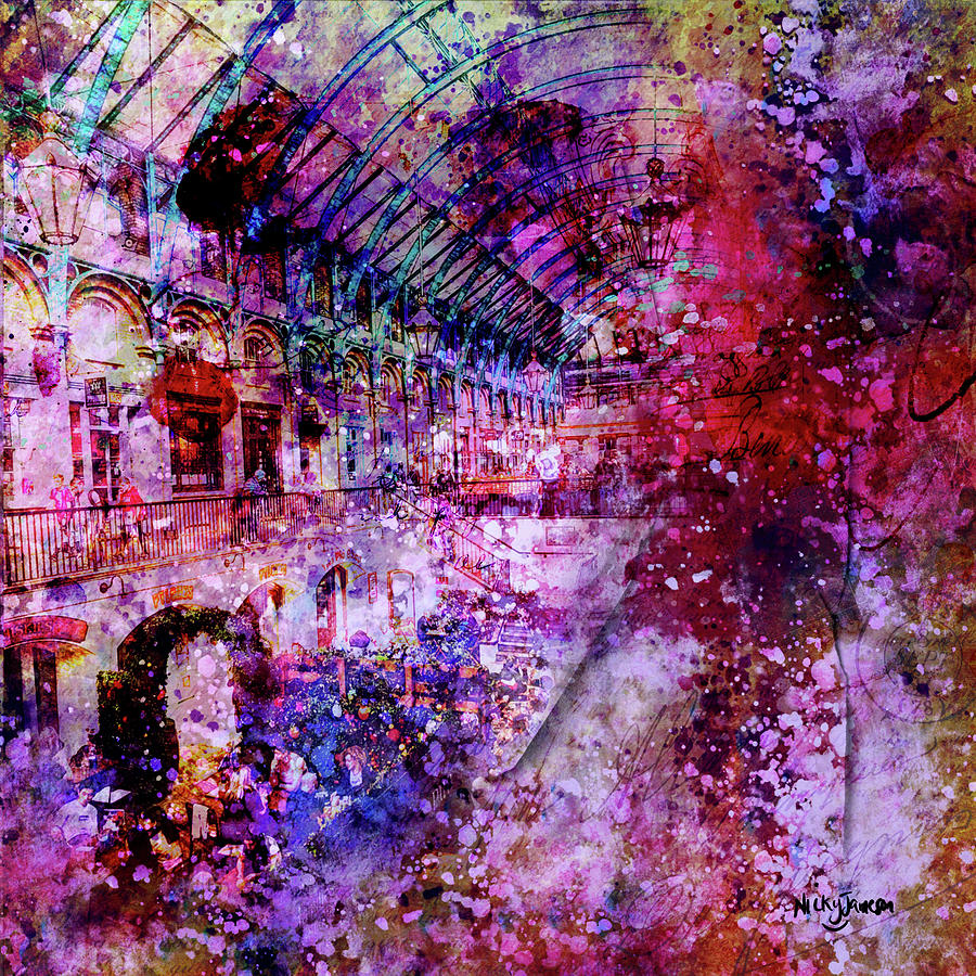 Covent Garden Digital Art by Nicky Jameson