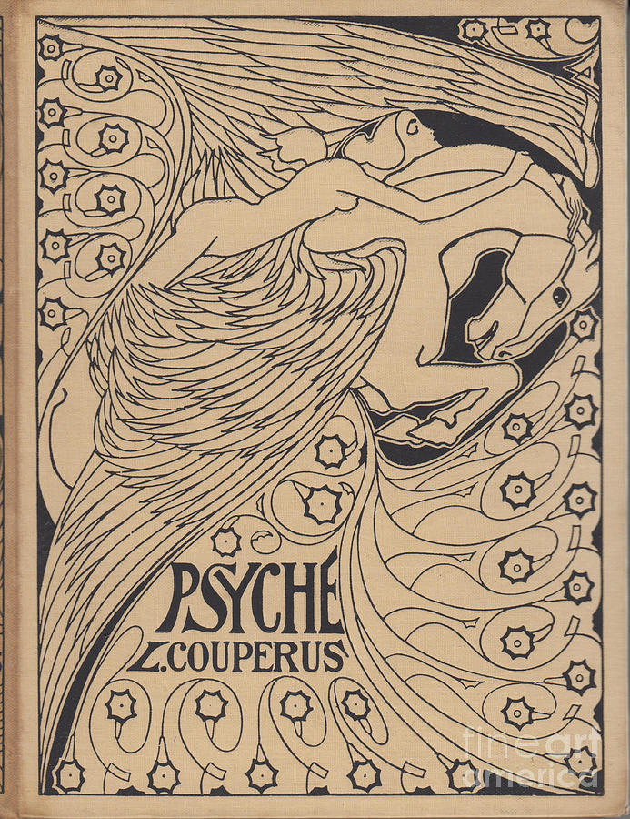 Cover Design Psyche By Louis Couperus Drawing by Heritage Images