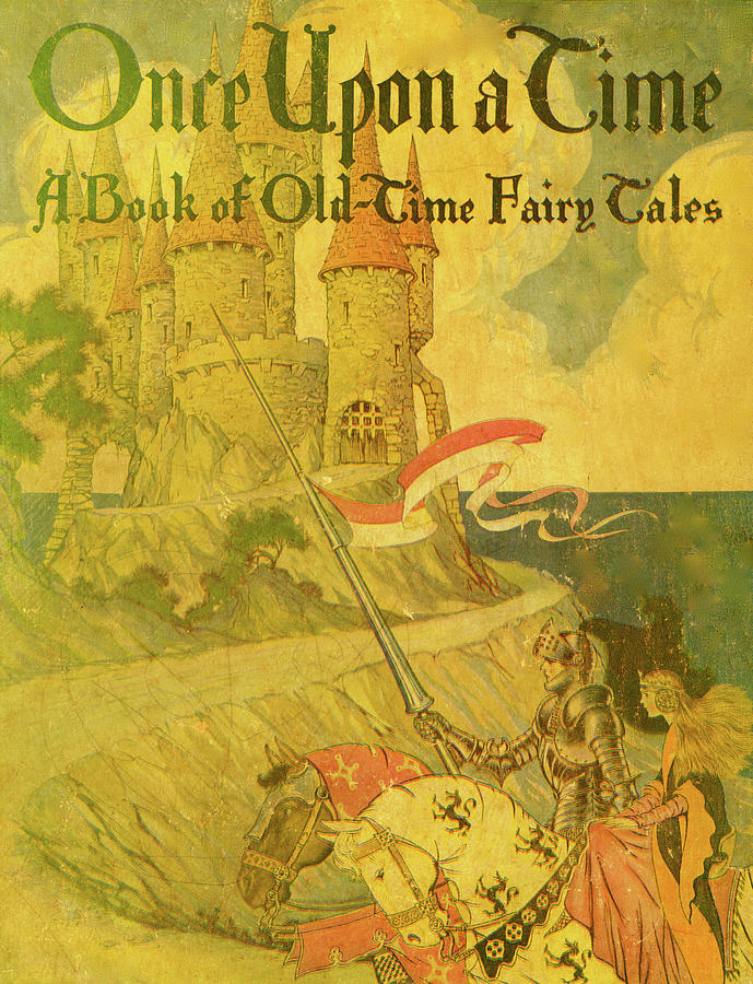 Cover for a Book of Old Time Fairy Tales Painting by Unknown