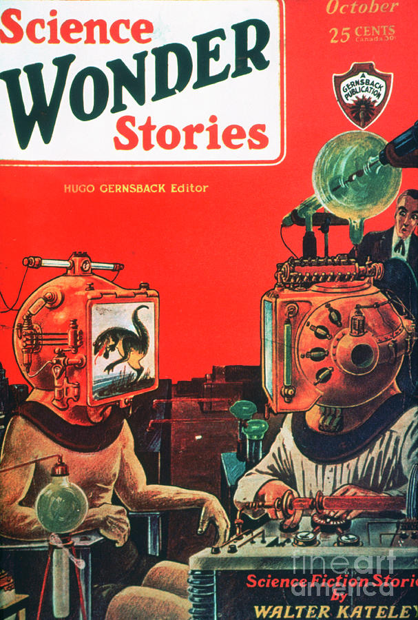 Cover Illustration Of Science Wonder Photograph by Bettmann