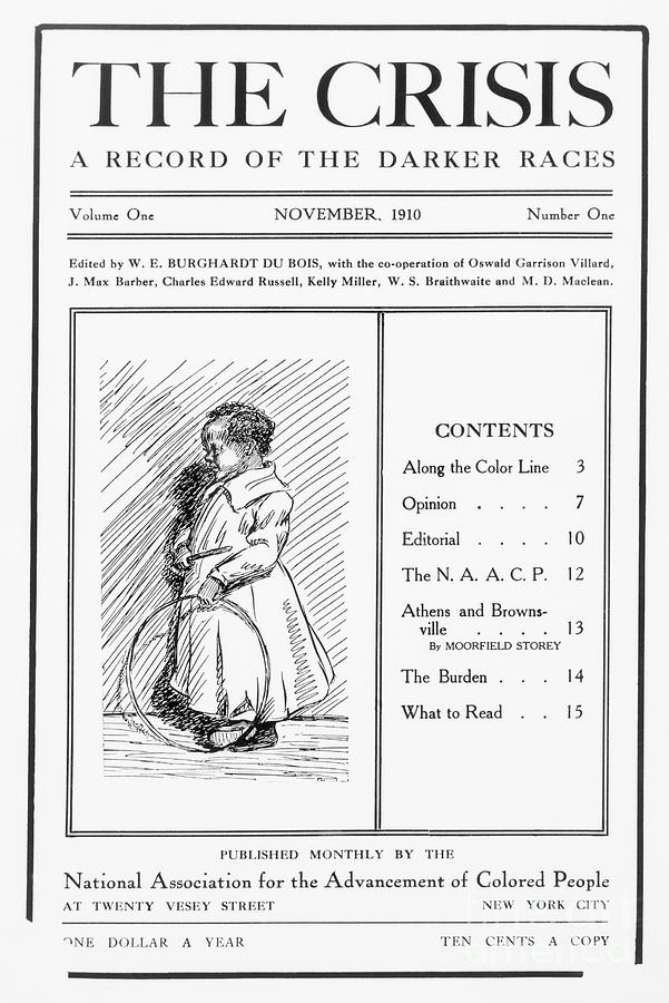 Cover Of The First Issue Of The Crisis Photograph by Bettmann