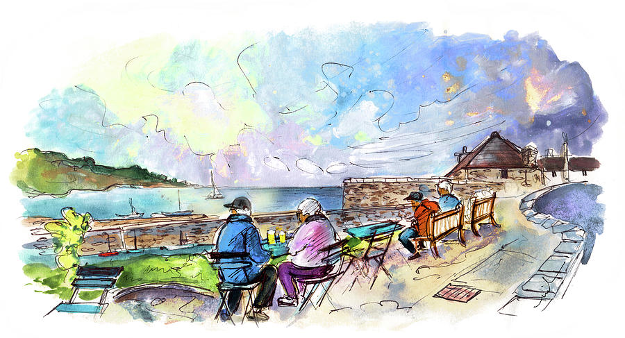 Coverack 04 Painting by Miki De Goodaboom