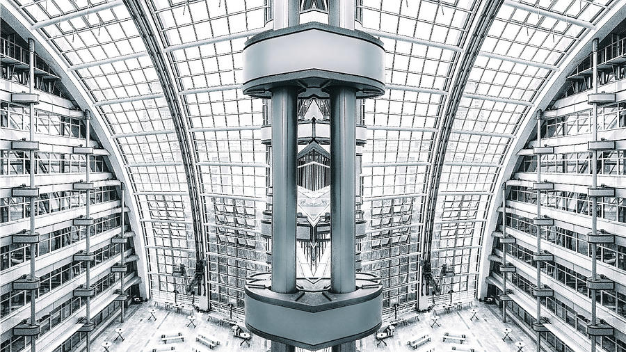 Covered Atrium Photograph by Stephan Rckert