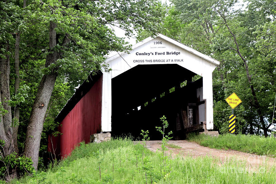 Covered Bridge IN Photograph by Dwight Cook