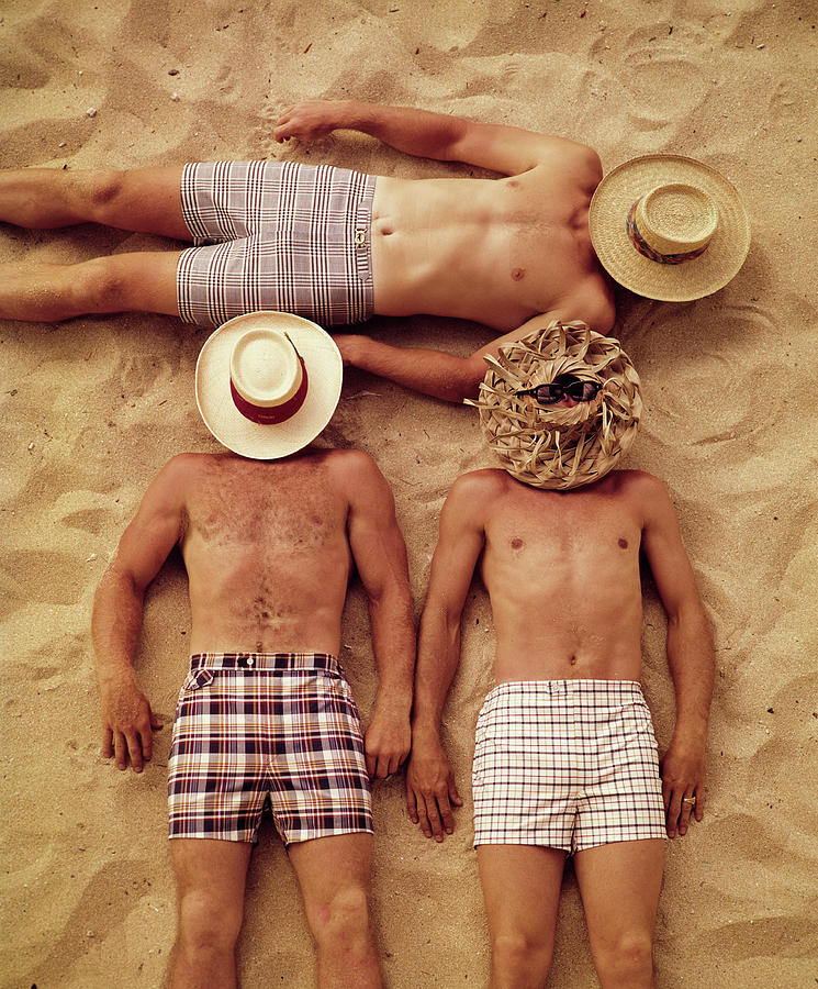 Summer Photograph - Covered Faces by Tom Kelley Archive