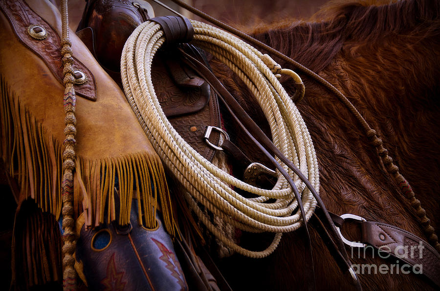 Cowboy 3 Photograph by Randy Slavey